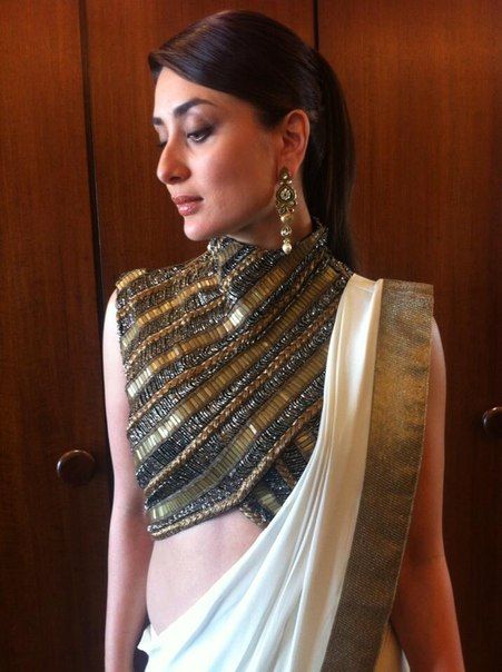 High Neck Blouse Design