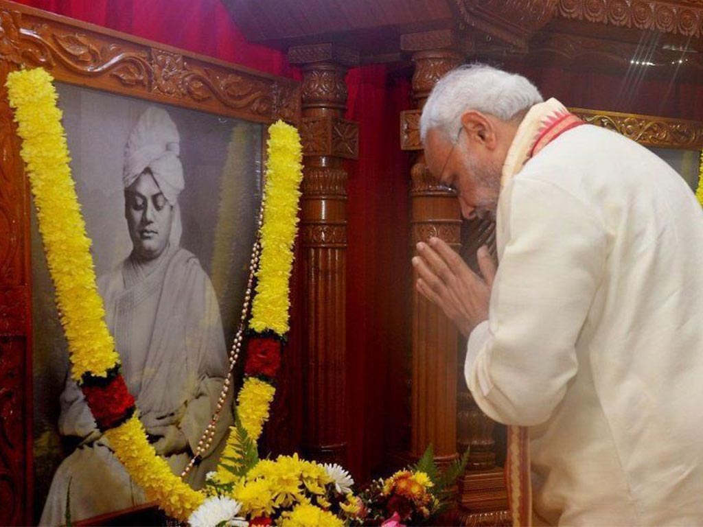 narendra modi swami vivekanda