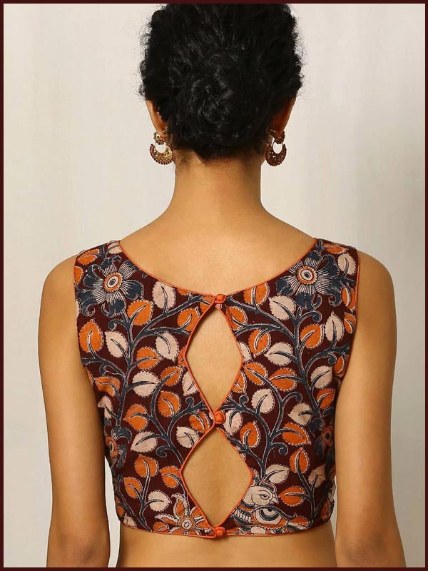 Back Neck Design For Blouse