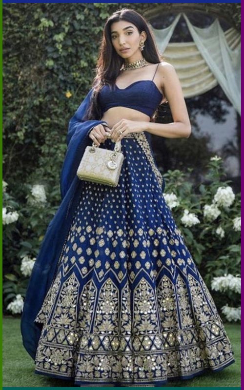 Blue Lehenga