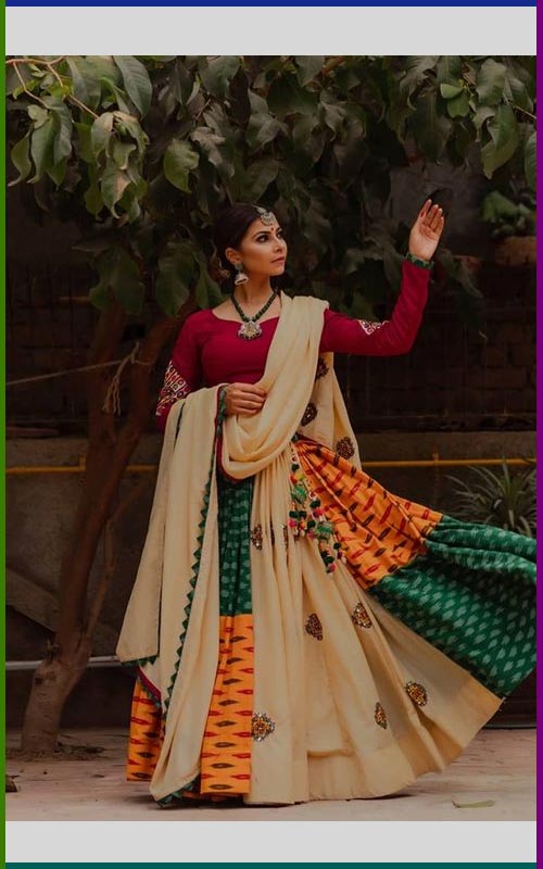 Cotton Lehenga Choli