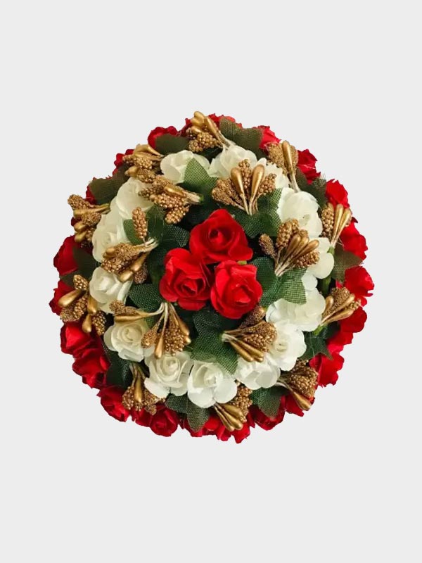 Floral Hair Bun