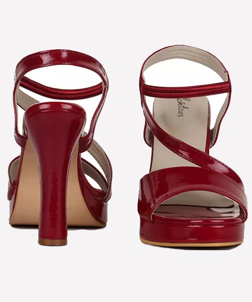 Maroon High Heels
