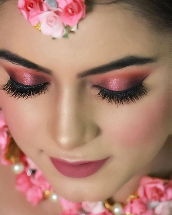 Beautiful Pink Eye Makeup