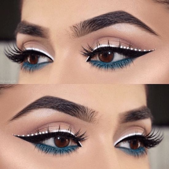 Blue Eye Makeup