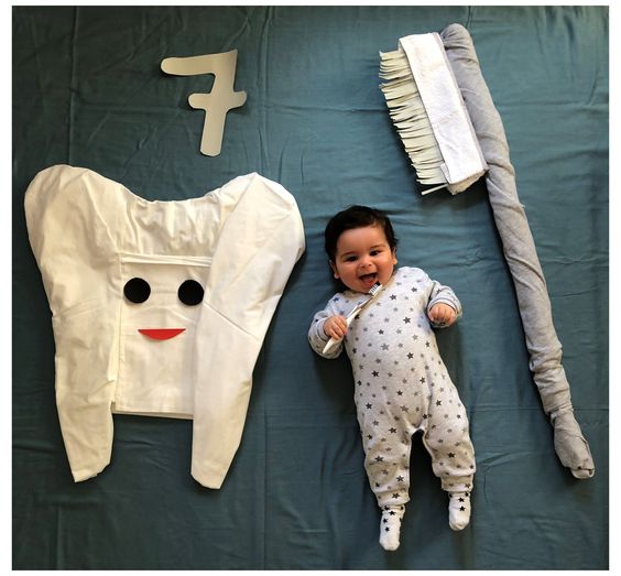 Oral Care Baby Photoshoot