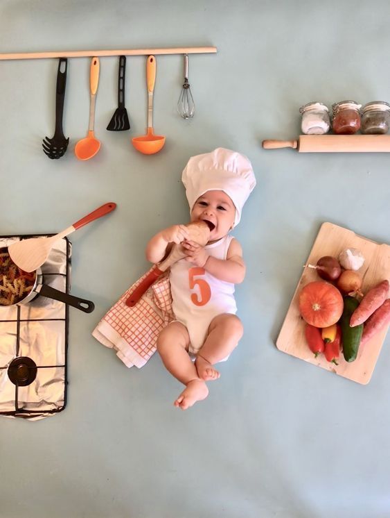 Star Chef Baby Photoshoot