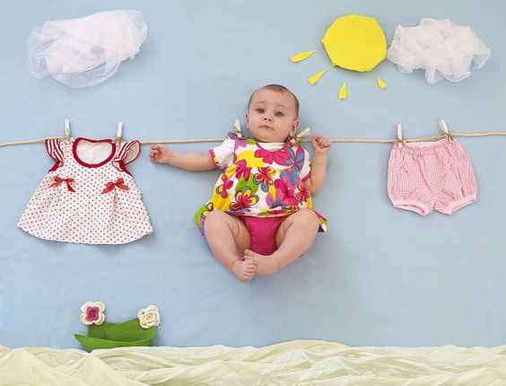 Summer Look Baby Photoshoot