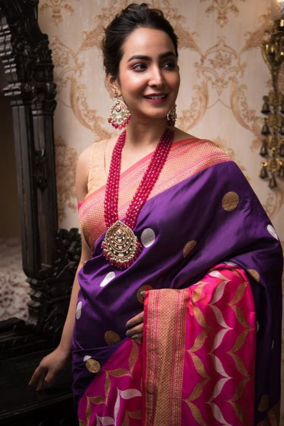 7 Simple Ways for Paithani Saree (पैठणी साड़ी) Look With Jewellery