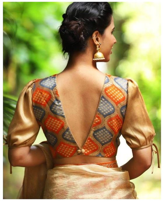 blouse back design 3