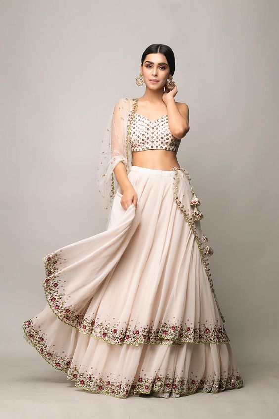 lehenga choli summer wedding design 3