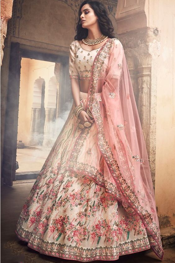 lehenga choli summer wedding design 5