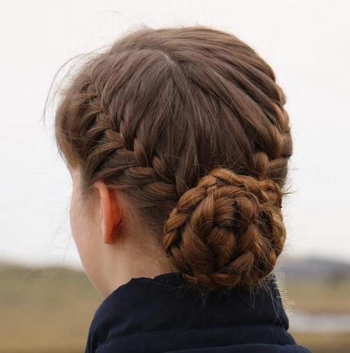 braided bun 15