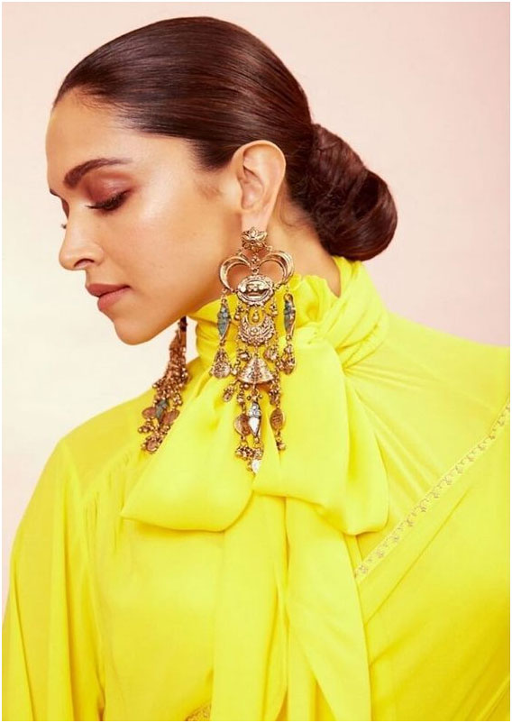Deepika Padukone Antique Earrings