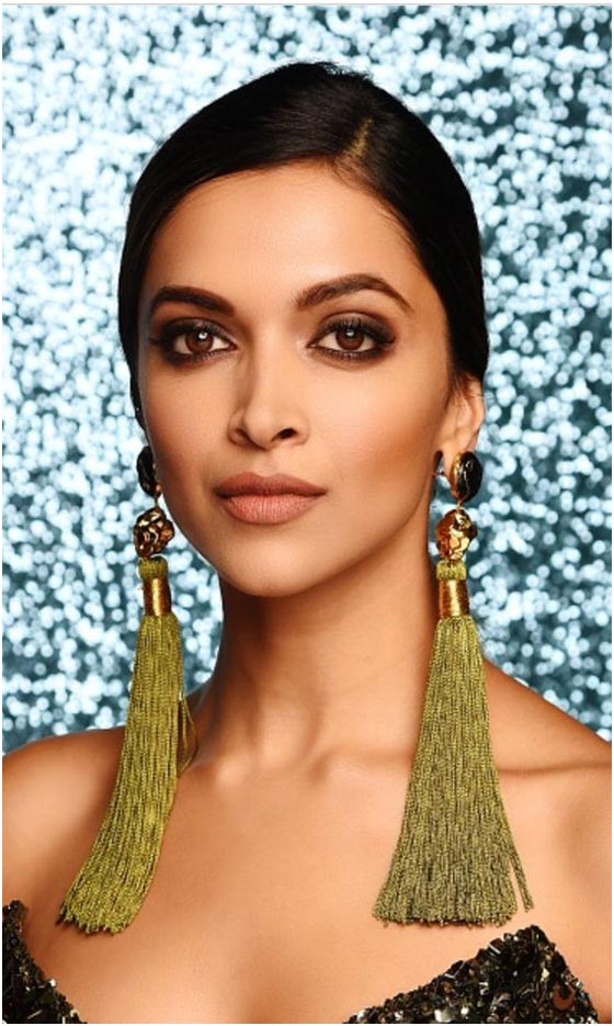  Deepika Padukone Extra Long Tassel Earring
