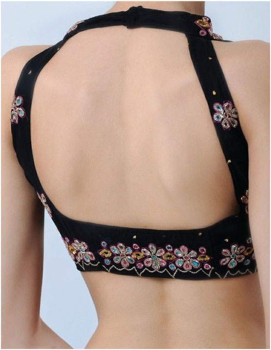 Ethnic Backless Blouse