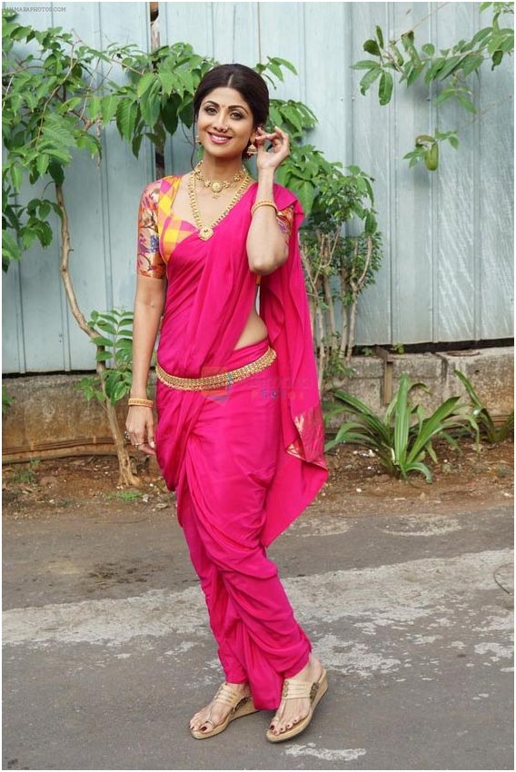 Shilpa Shetty In Maharashtrian Look