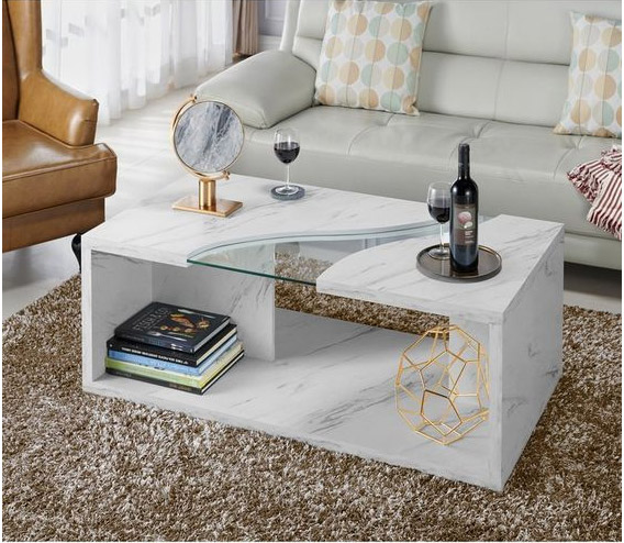 White Marble Center Table