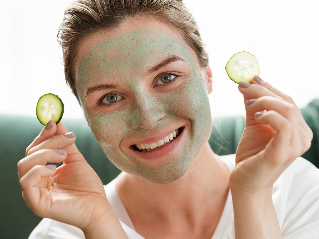 cucumber mask