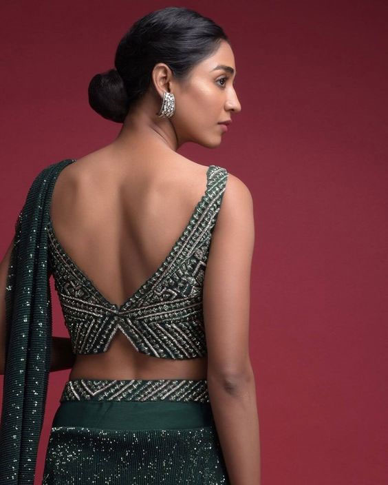 Back Blouse Design