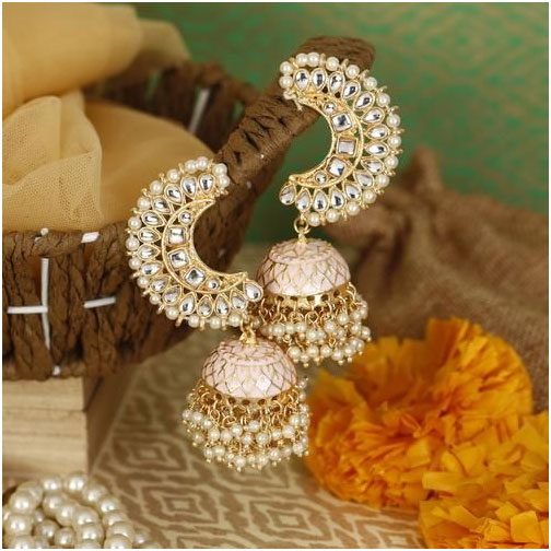 Ear Cuff Jhumka Design