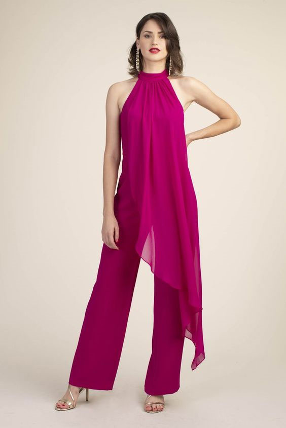 Halter Neck Jump Suit 