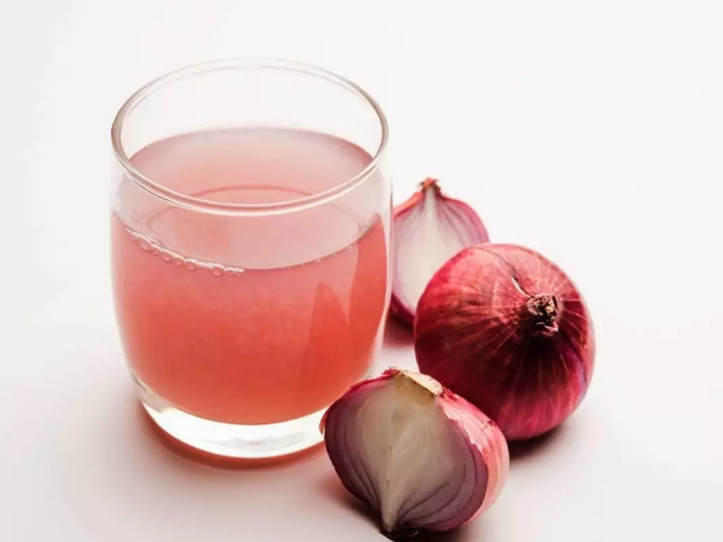 Onion juice