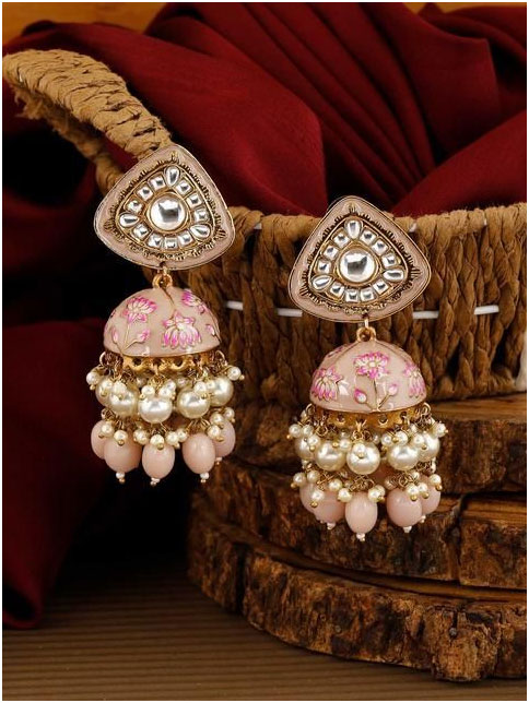 Traingular Shape Jhumka Design