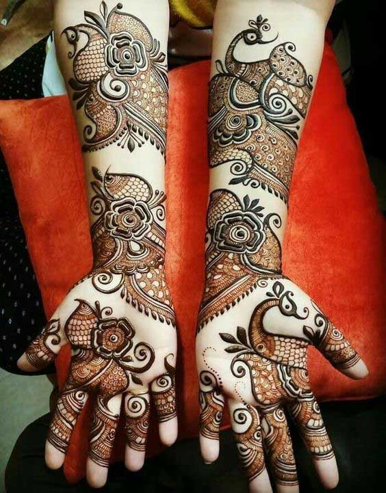 Bangle Style Mehandi Design  