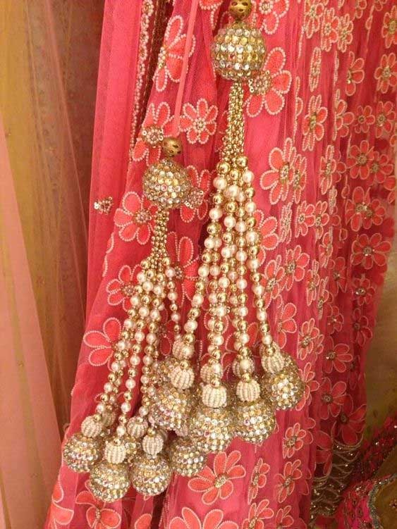 Latkan Design For Light pink Lehenga