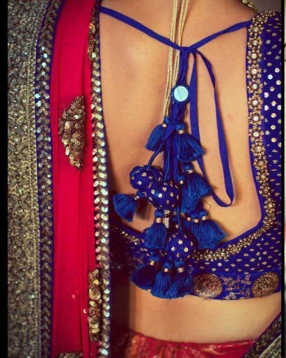 Latkan Design For mirror Work Blouse