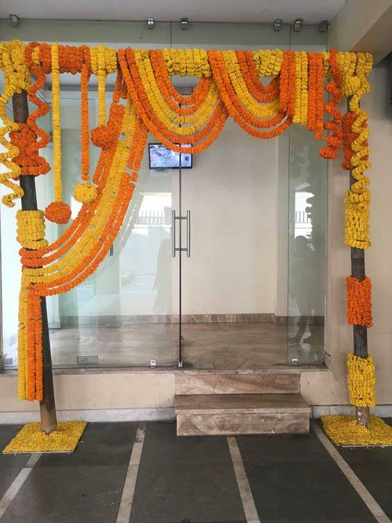 Main Gate Floral Decoration