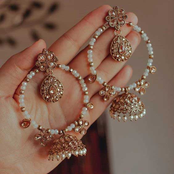 Pearl Jhumka