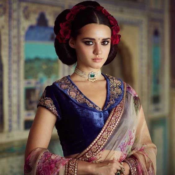 Sabyasachi Peter Pan Velvet Blouse Design