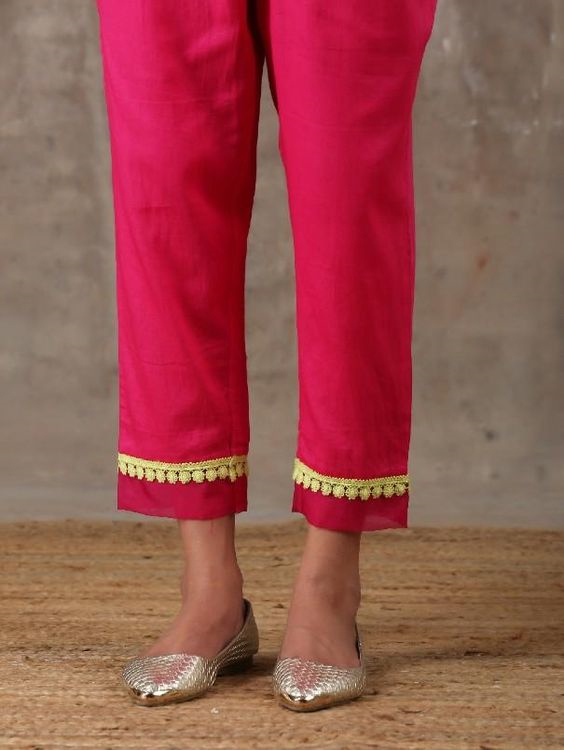 Fuchsia Salwar Design 