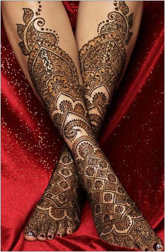 Mughlai Mehandi Design