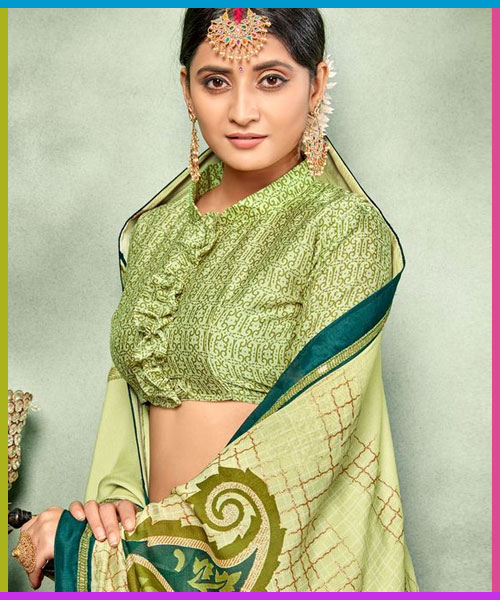 Collar Neck Blouse Design