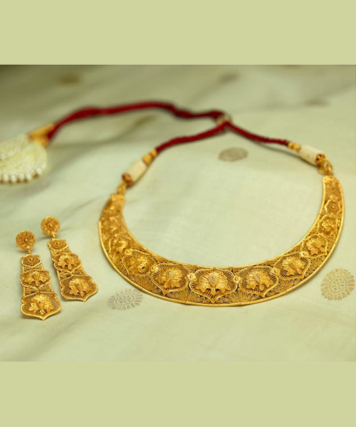 Short length Gold Half Set