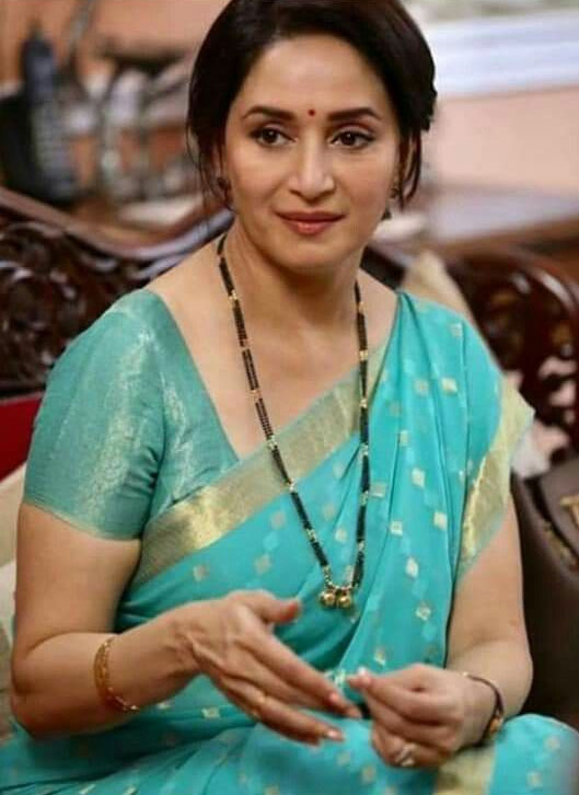 Madhuri Dixit's Long Mangalsutra