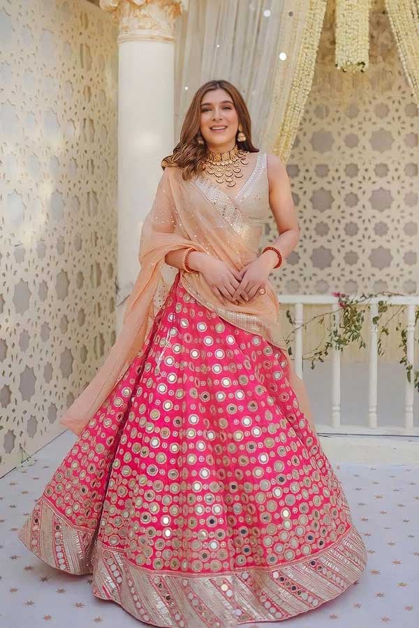 Mirror Work Lehenga