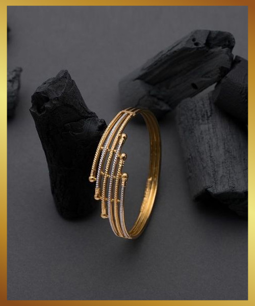 Asymmetrical Gold Ring