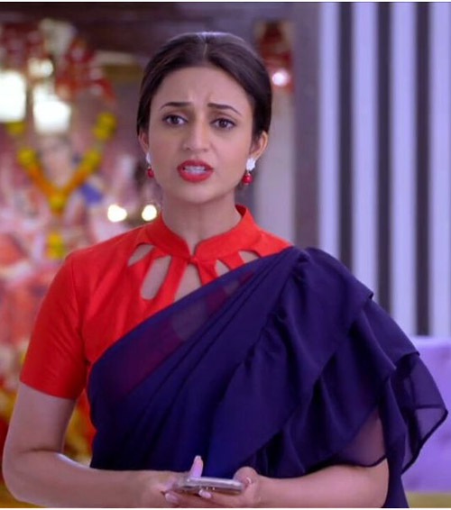 Divyanka Tripathi Blouse Design