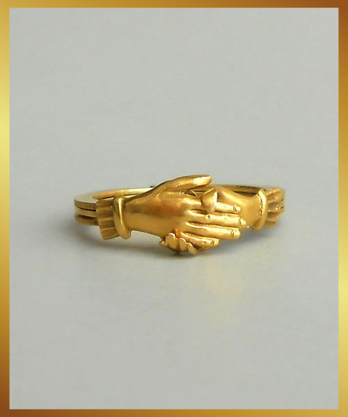 Hand Gold Ring