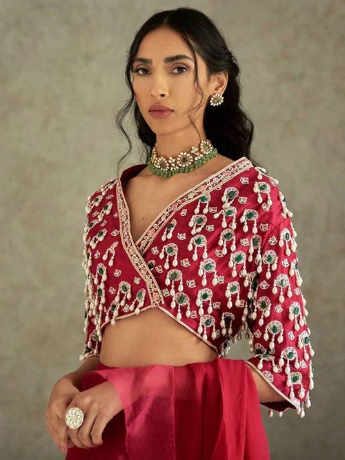 Handwork Blouse Design