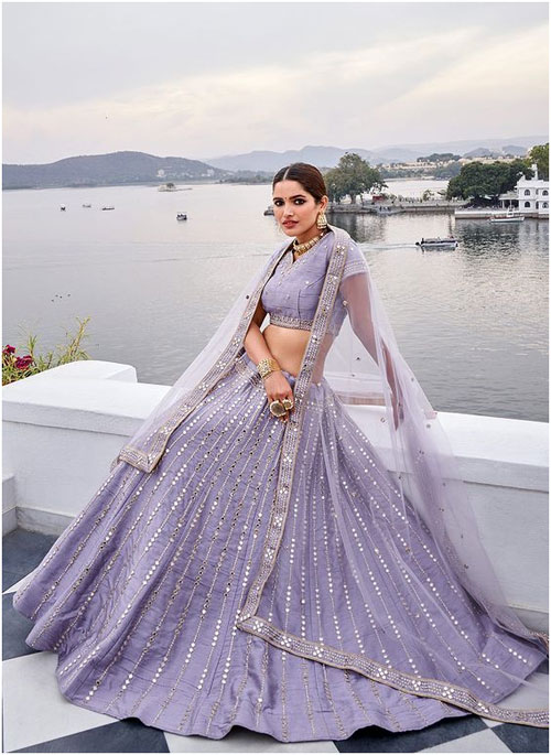 Mirror Work Lehenga