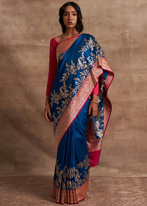 Silk Banarasi Handloom Saree