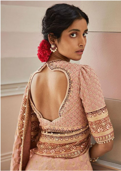 Zari Work Blouse Design