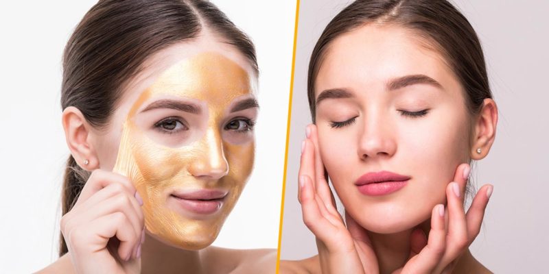 gold facial 20 minutes at home