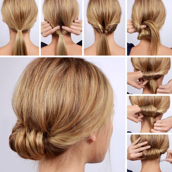 low rolled bun