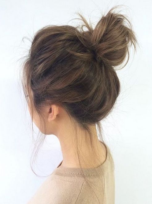 messy bun